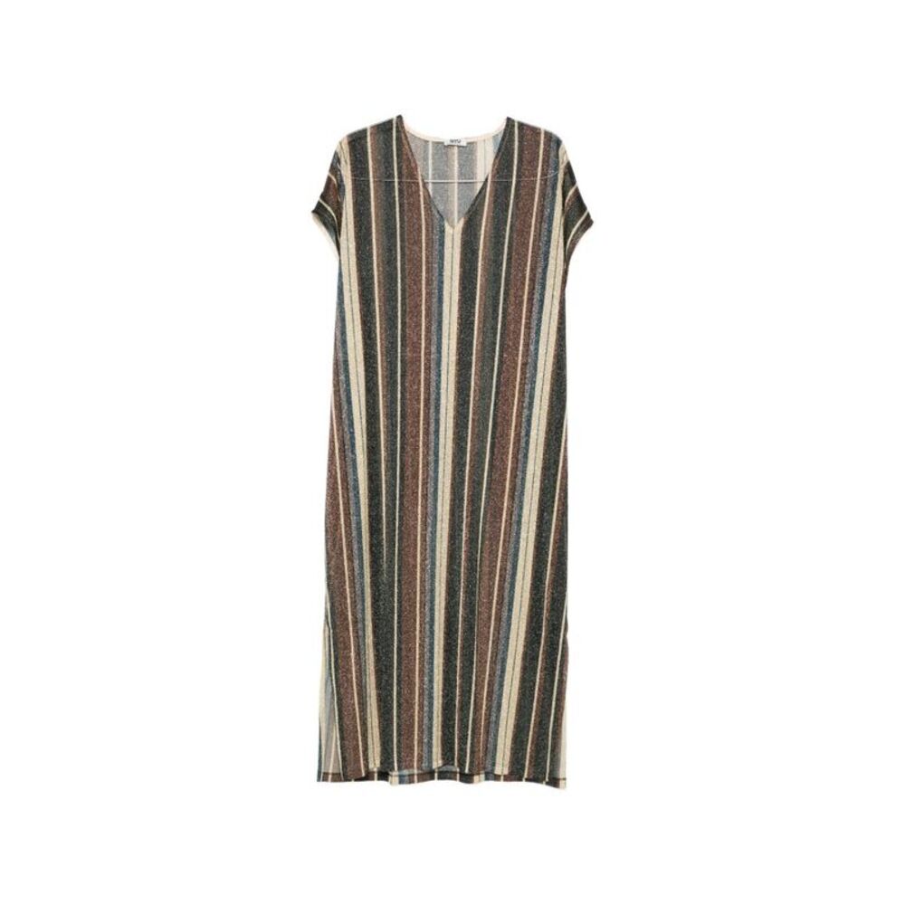 Siyu Women Zoe Striped Kaftan Dress